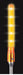 Warning Whip Glo-Worm LED Light Amber