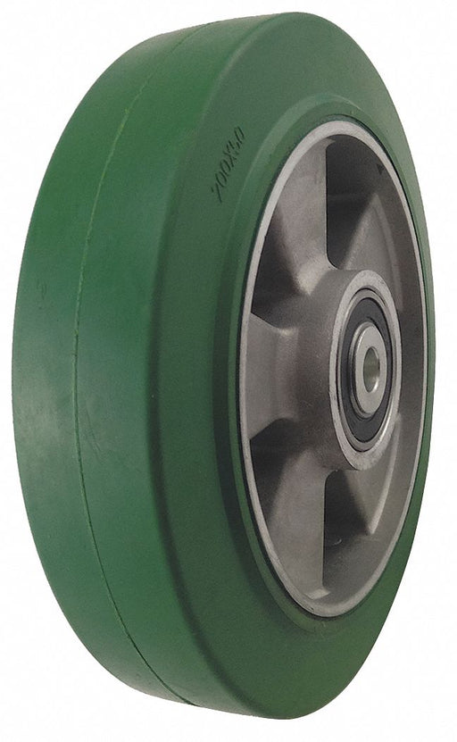 Caster Wheel 8 dia 880 lb Green