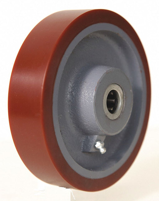 Caster Wheel 8 dia 2 420 lb Red