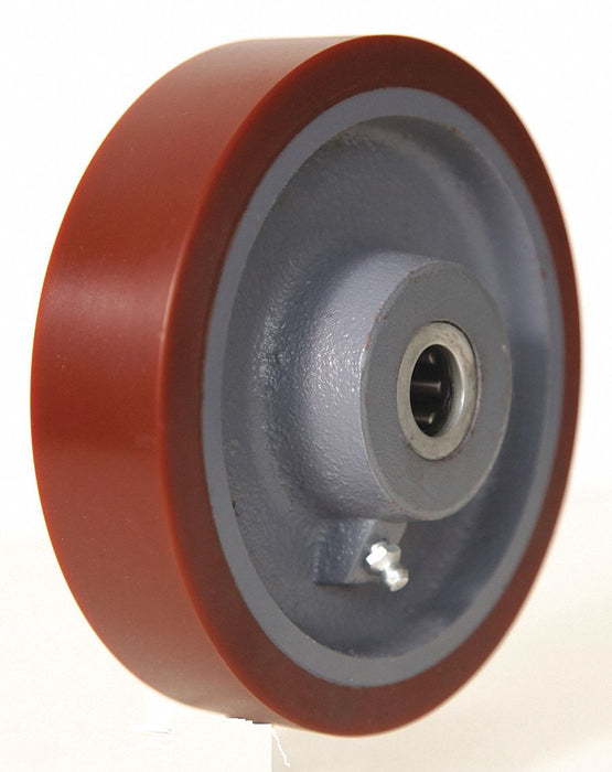 Caster Wheel 8 dia 2 420 lb Red