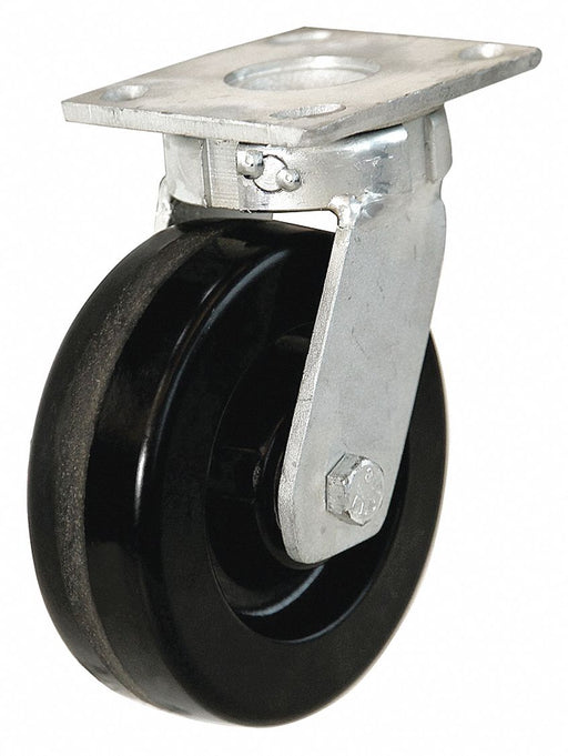 Plate Caster Swivel Phenolic 7 1/2 H