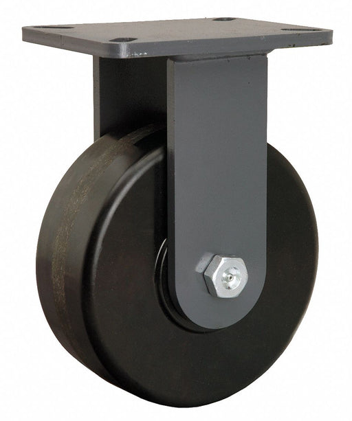 Plate Caster Rigid Phenolic 10 1/2 H