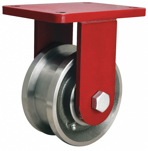 Plate Caster Rigid Steel 8 H