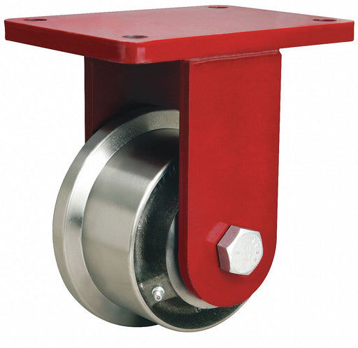 Plate Caster Rigid Steel 8 H