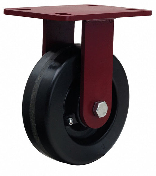 Plate Caster Rigid Phenolic 7 3/4 H
