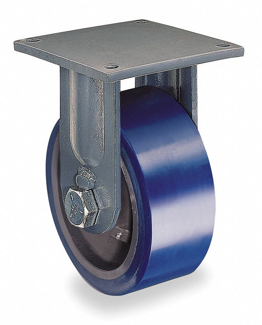 Plate Caster Rigid Polyurethane 15 1/2 H