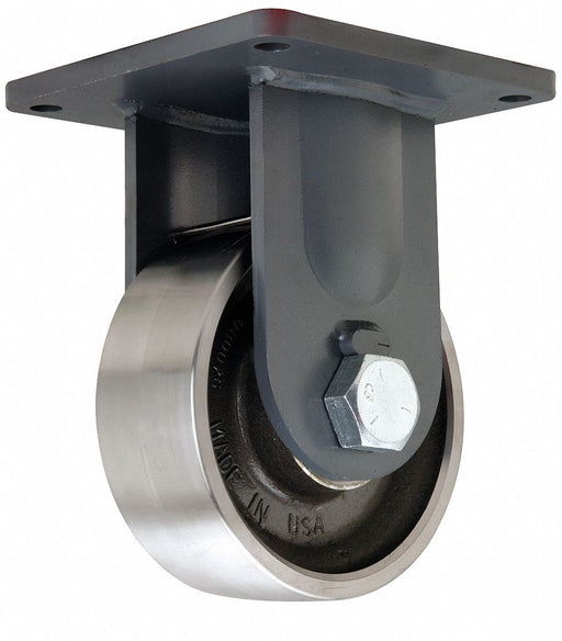 Plate Caster Rigid Steel 11 H