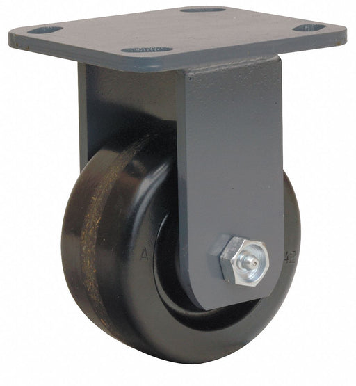 Plate Caster Rigid Phenolic 5 5/8 H