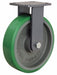 Plate Caster Rigid Polyurethane 9 1/2 H