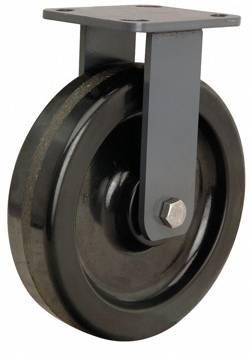 Plate Caster Rigid Phenolic 9 1/2 H