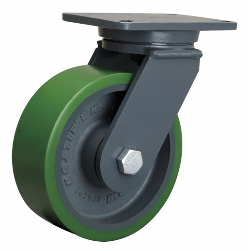 PlateCaster Swivel Polyurethane 11 1/2 H