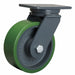 PlateCaster Swivel Polyurethane 11 1/2 H