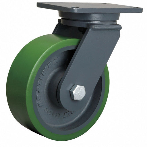 PlateCaster Swivel Polyurethane 10 1/2 H