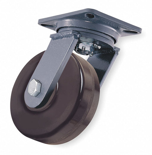 Plate Caster Swivel Phenolic 7 1/2 H