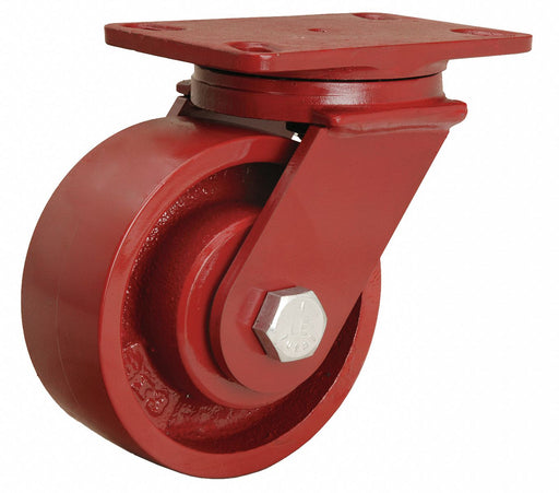 Plate Caster Swivel Iron 7 1/2 H