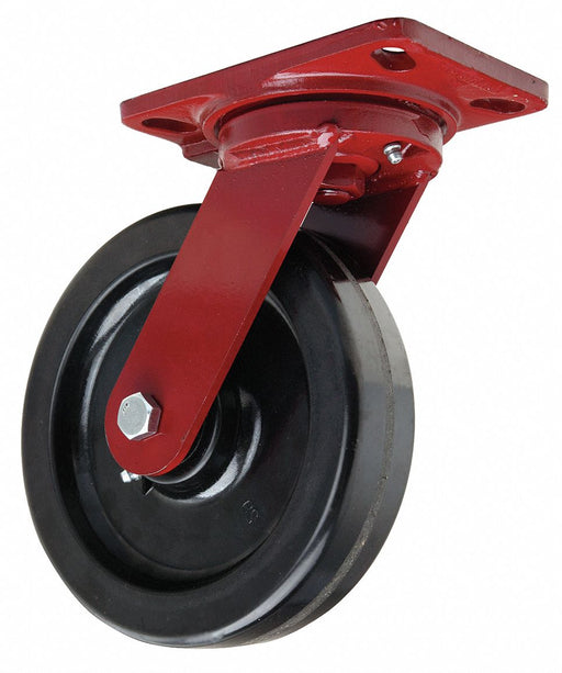 Plate Caster Swivel Phenolic 9 3/4 H