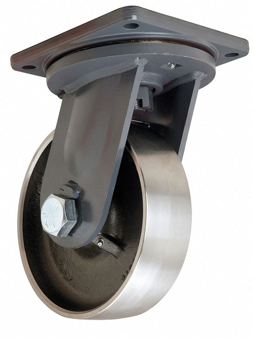 Plate Caster Swivel Steel 13 H