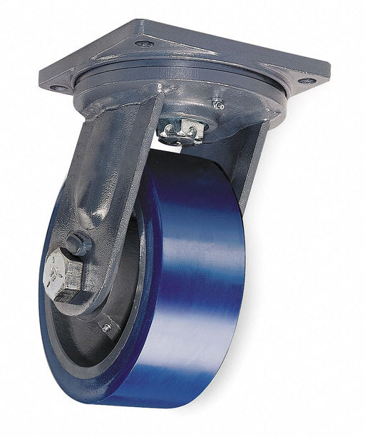 Plate Caster Swivel Polyurethane 11 H
