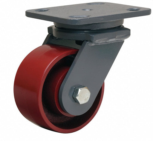 Plate Caster Swivel Iron 5 5/8 H
