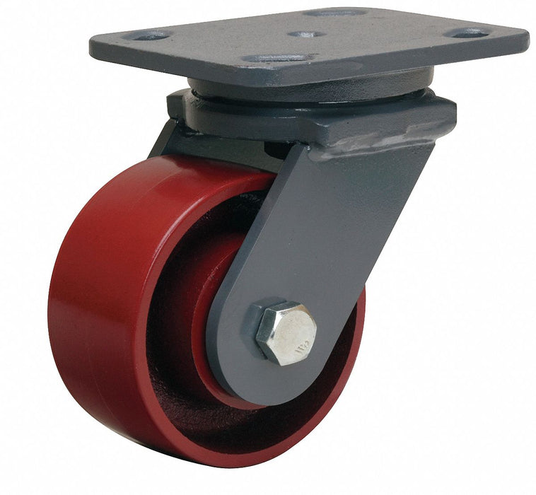 Plate Caster Swivel Iron 5 5/8 H