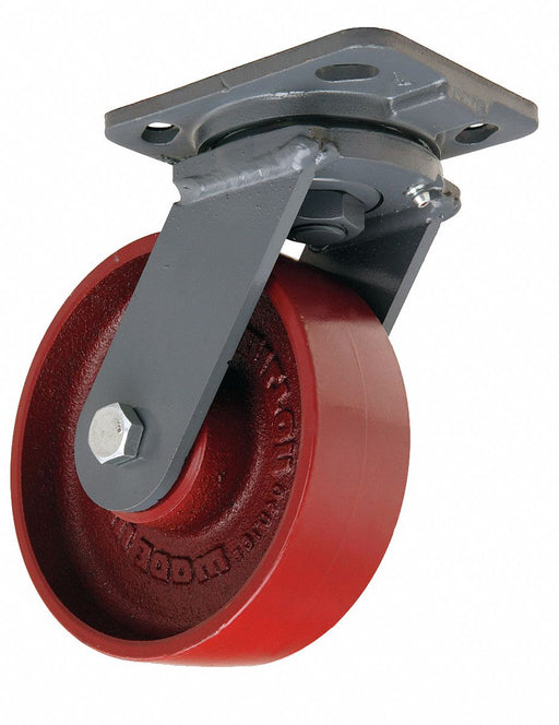 Plate Caster Swivel Iron 7 1/2 H
