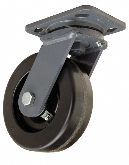 Plate Caster Swivel Phenolic 7 1/2 H