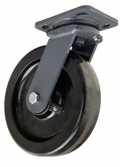 Plate Caster Swivel Phenolic 9 1/2 H