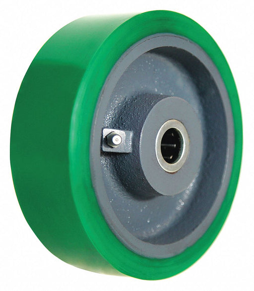 Caster Wheel 10 dia 3 000 lb Green
