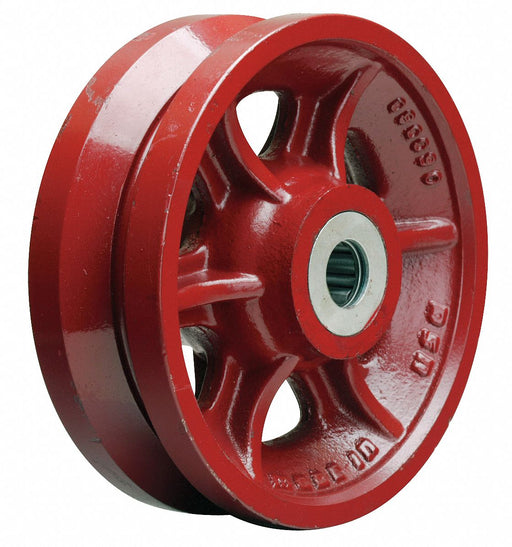 Track Wheel 8 dia 2 500 lb Steel