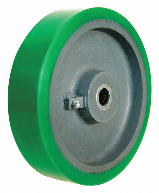 Caster Wheel 8 dia 1 500 lb Green