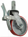 Total-Lock Bolt-In Round Stem Caster