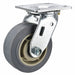 Plate Caster Swivel Rubber 5 5/8 H
