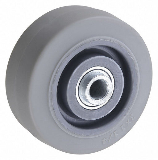 Caster Wheel 3 dia 200 lb Gray