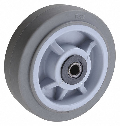 Caster Wheel 6 dia 600 lb Gray