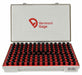 Black Ox-Coated Pin Gauge Set Dim Type 