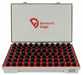 Black Ox-Coated Pin Gauge Set Dim Type 
