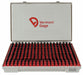 Black Ox-Coated Pin Gauge Set Metric