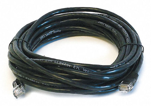 M3395 Patch Cord Cat 5e Booted Black 20 ft.