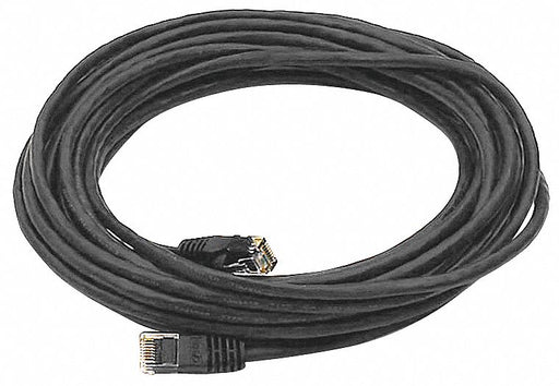 M3395 Patch Cord Cat 5e Booted Black 25 ft.