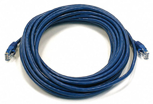 M3395 Patch Cord Cat 5e Booted Blue 25 ft.