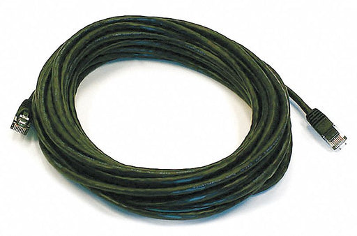 M3395 Patch Cord Cat 5e Booted Black 30 ft.