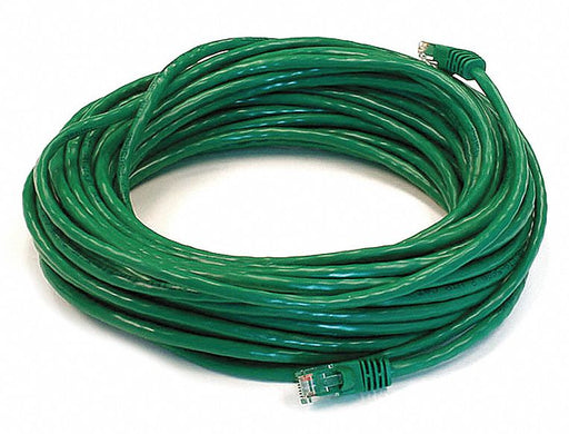M3395 Patch Cord Cat 5e Booted Green 50 ft.