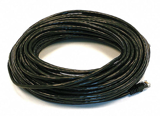 M3395 Patch Cord Cat 5e Booted Black 75 ft.