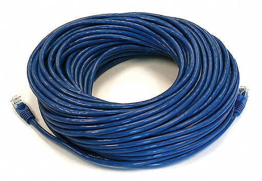 M3395 Patch Cord Cat 5e Booted Blue 100 ft.