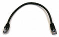 M3396 Patch Cord Cat 6 Booted Black 1.0 ft.