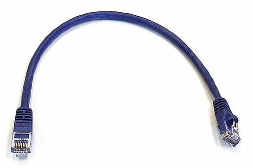 M3396 Patch Cord Cat 6 Booted Purple 1.0 ft.