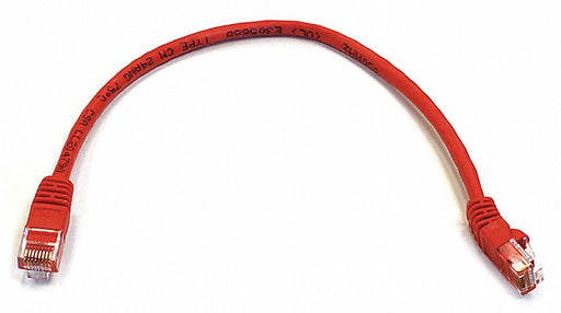 M3396 Patch Cord Cat 6 Booted Red 1.0 ft.