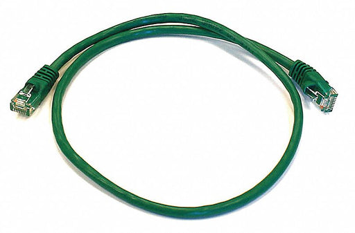 M3396 Patch Cord Cat 6 Booted Green 2.0 ft.