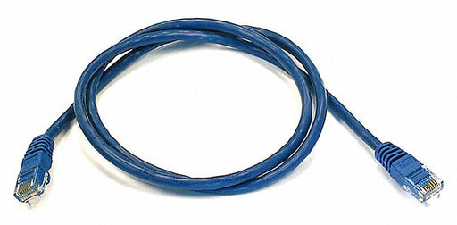 M3396 Patch Cord Cat 6 Booted Blue 3.0 ft.
