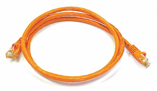 M3396 Patch Cord Cat 6 Booted Orange 3.0 ft.